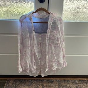 Free People button up